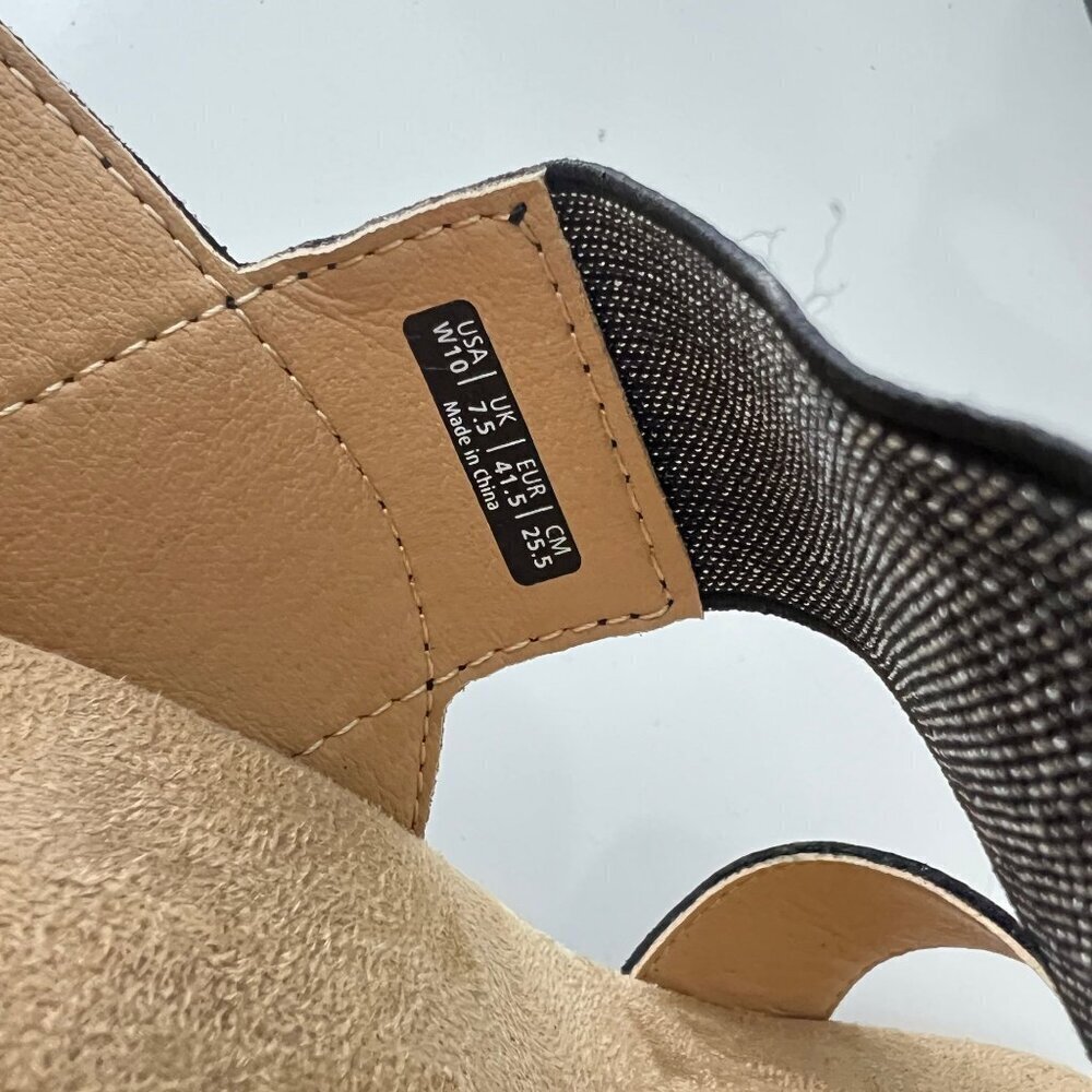 Spenco Womens Sanabel Black Sling-Back Sandals Size 10 M - Picture 5 of 10